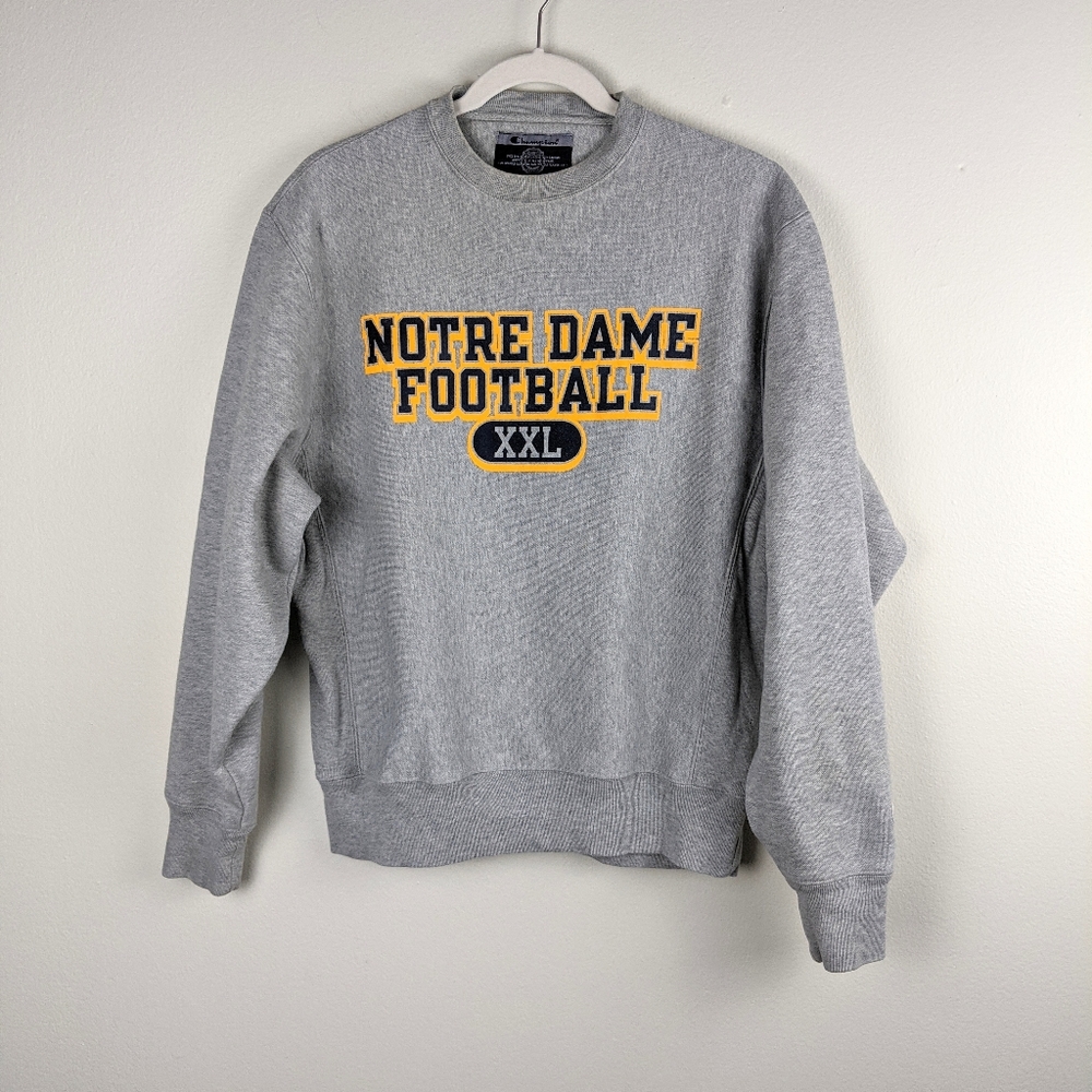 Notre Dame Football Women's Sweatshirt by Champion